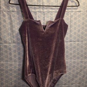 💜 Velvet onesie super cute and soft !!! 💜 NWOT